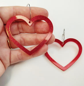 QUEEN OF HEARTS - MEGA HOOP - 9 COLOURS AVAILABLE