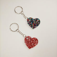 Load image into Gallery viewer, GLITTER KEYRING - 3 COLOURS AVAILABLE