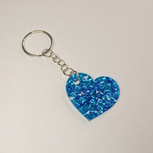 Load image into Gallery viewer, GLITTER KEYRING - 3 COLOURS AVAILABLE