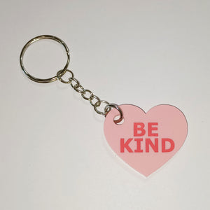 BE KIND KEYRING - 2 COLOURS AVAILABLE