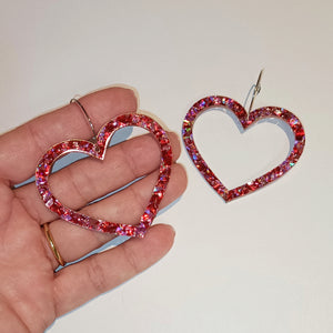 QUEEN OF HEARTS - MEGA HOOP - 9 COLOURS AVAILABLE