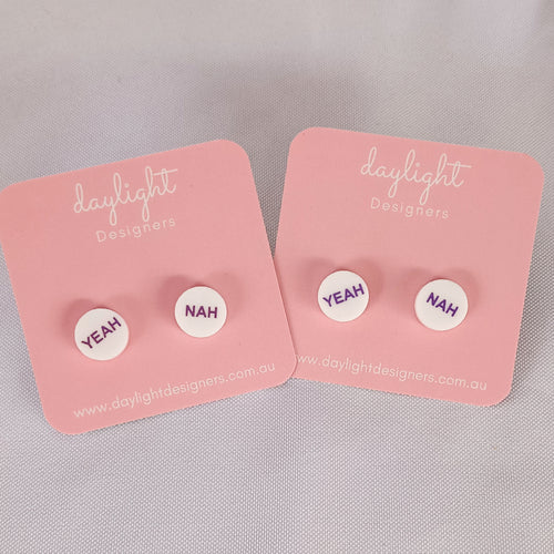 YEAH NAH MINI STUDS