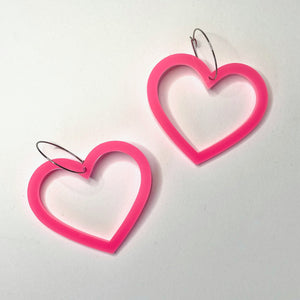 QUEEN OF HEARTS - MEGA HOOP - 9 COLOURS AVAILABLE