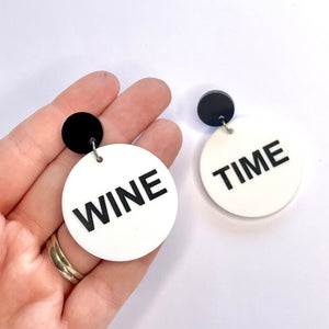 WINE TIME DROPS - 2 COLOURS AVAILABLE