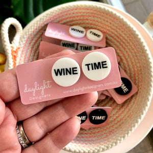 WINE TIME STUDS // 2 COLOURS AVAILABLE