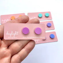 Load image into Gallery viewer, PASTEL POP STUDS MINI // 10 COLOURS AVAILABLE